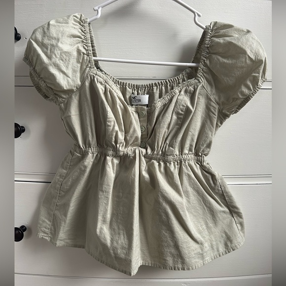 Hollister Tops - Hollister Green Baby Doll Top